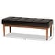 preview thumbnail 11 of 18, Sanford Mid-Century Modern Dining Bench