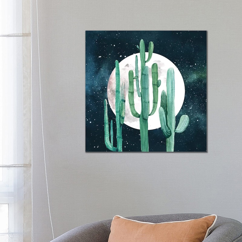 iCanvas "Southwestern Green Cactus Trio I" by Nature Magick Canvas Print - 26x26x1.5
