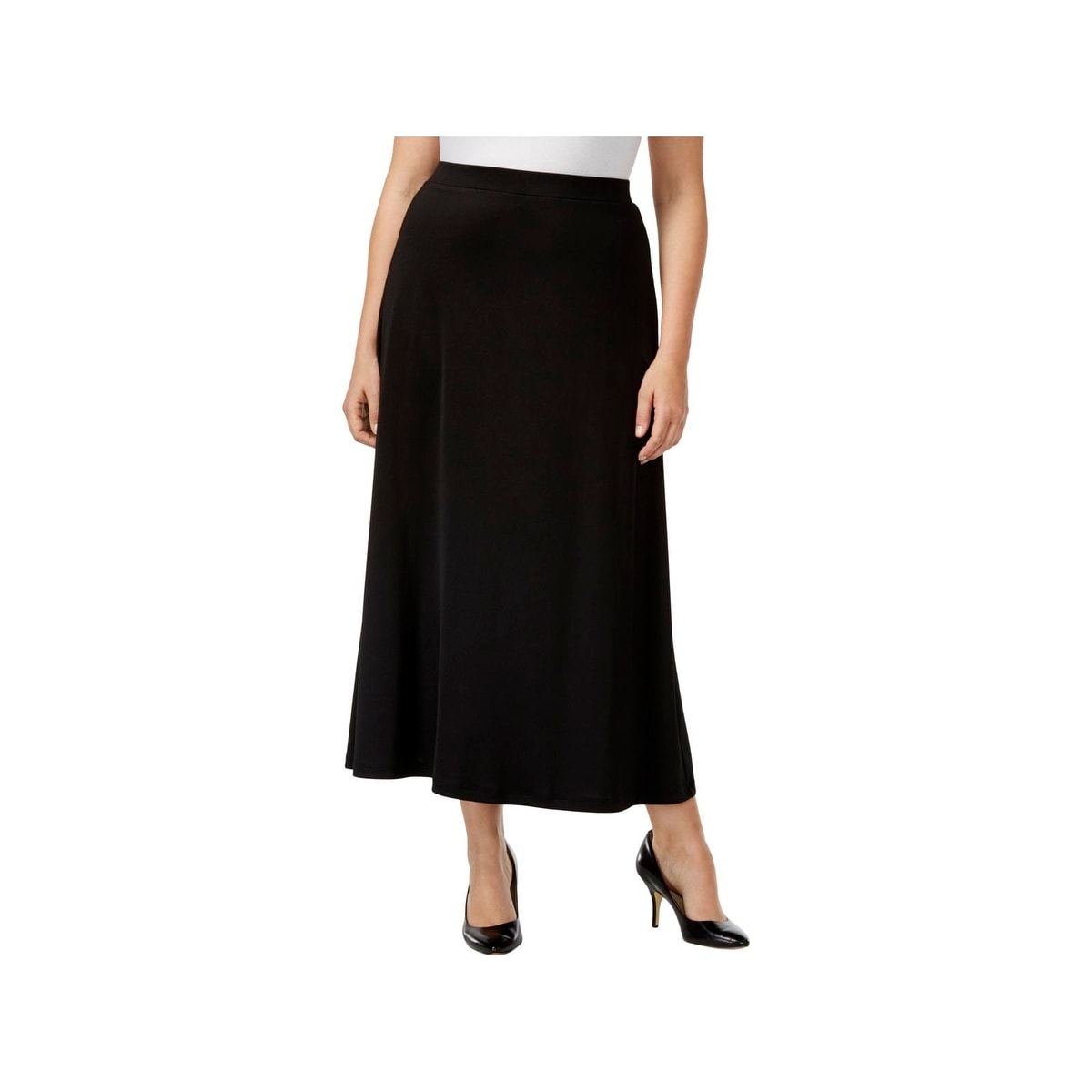 kasper pull on maxi skirt