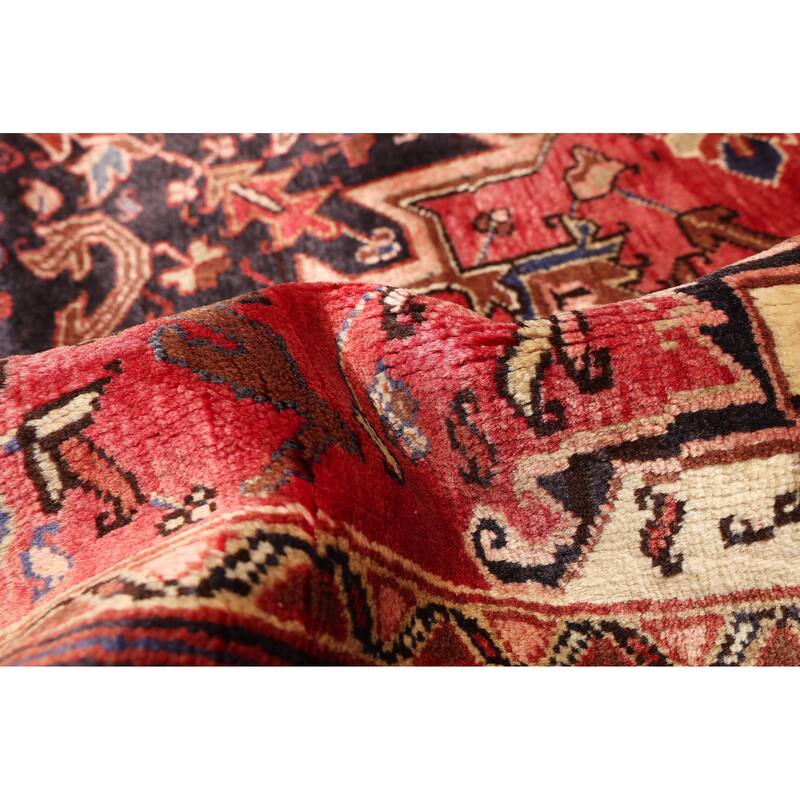 ECARPETGALLERY Hand-knotted Sarabi Light Red Wool Rug - 6'11 x 9'1