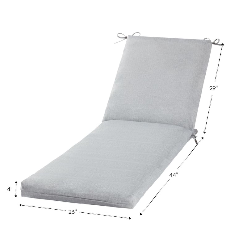 Greendale Home Fashions Outdoor Chaise Cushion (Cushion Only)