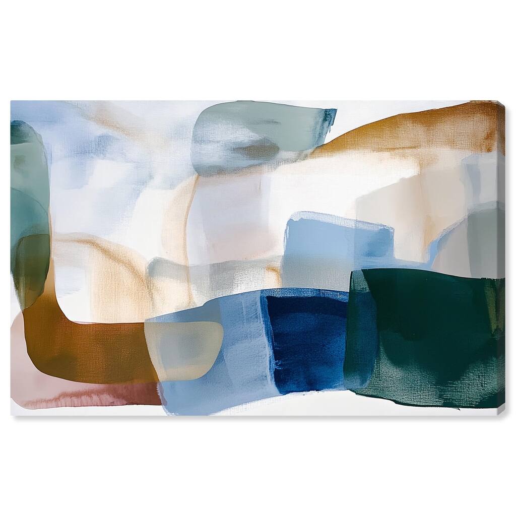 Contoured Calm I Canvas by Art Remedy, Gallery Wrapped