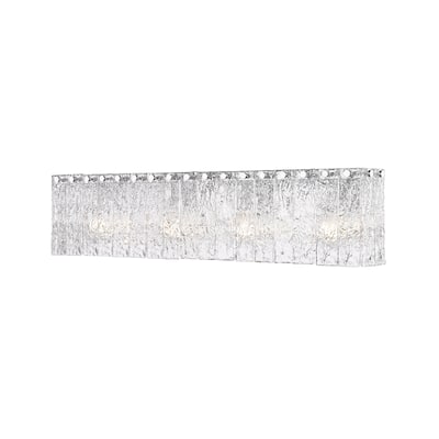Z-Lite Glacier 4 Light Vanity - Chrome
