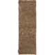 preview thumbnail 205 of 218, Handmade Jefferson Felted Wool Plush Area Rug 4' x 10' - Dark Brown - Runner