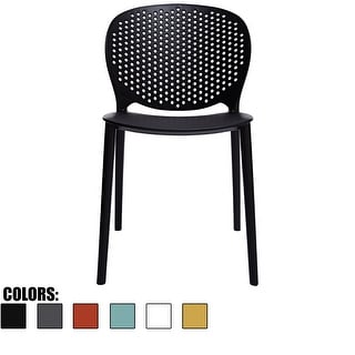 plastic stackable outdoor dining chairs