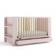 preview thumbnail 12 of 15, Graco Read with Me Convertible Crib with Drawer Blush/Driftwood