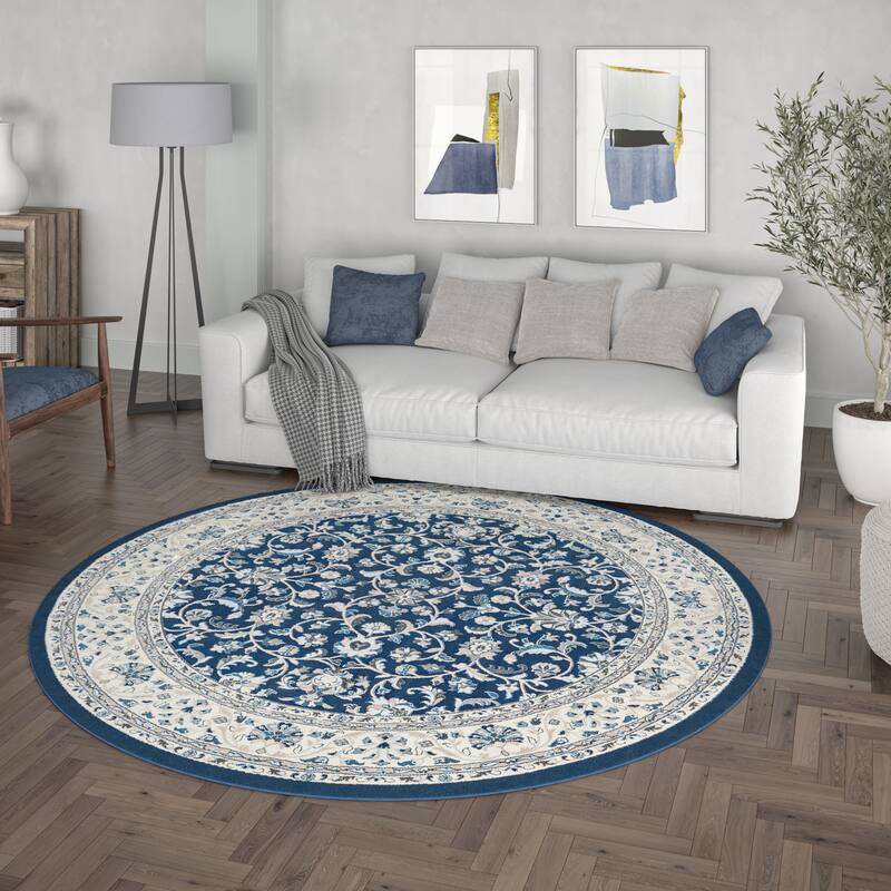 Carrington Traditional Border Indoor Area Rug