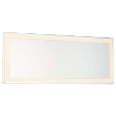 Minka Lavery 6110-0 18" W x 6-3/4" H Contemporary Rectangular Metal