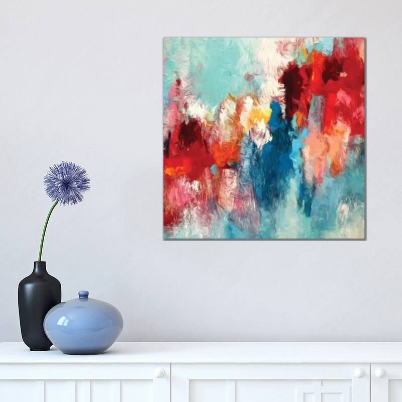 iCanvas "Abstraction II" by Radiana Christova Canvas Print - 18x18x1.5