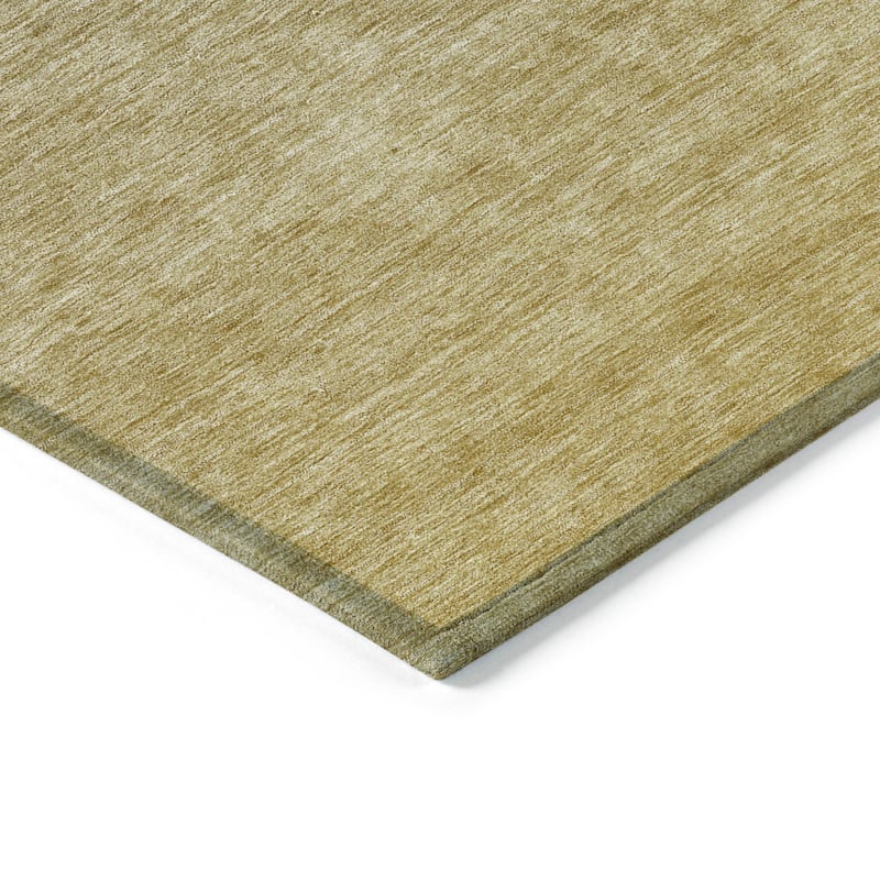 Machine Washable Indoor/ Outdoor Chantille Solid Ombre Rug