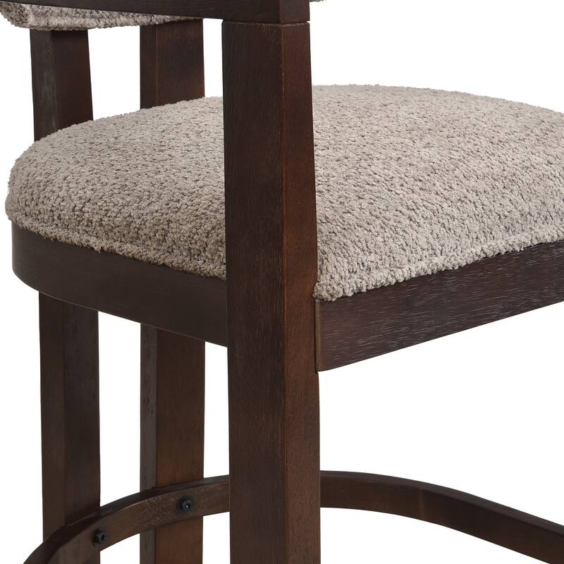 Christopher Knight Home Maribel Upholstered Counter or Bar Stools (Set of 2)