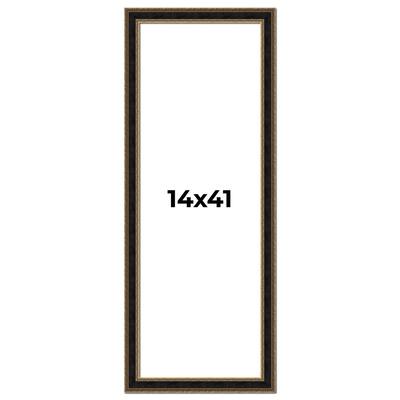14x41 Frame Gold Antique Vintage Sold Wood Picture Frame | 1.75 Inch