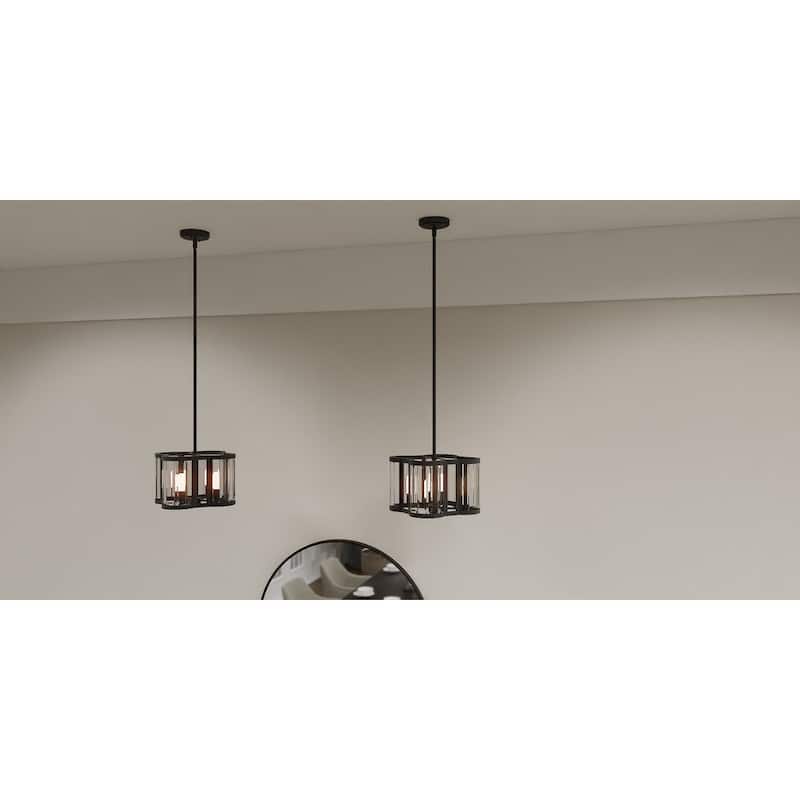 Renee 4-Light Matte Black Pendant