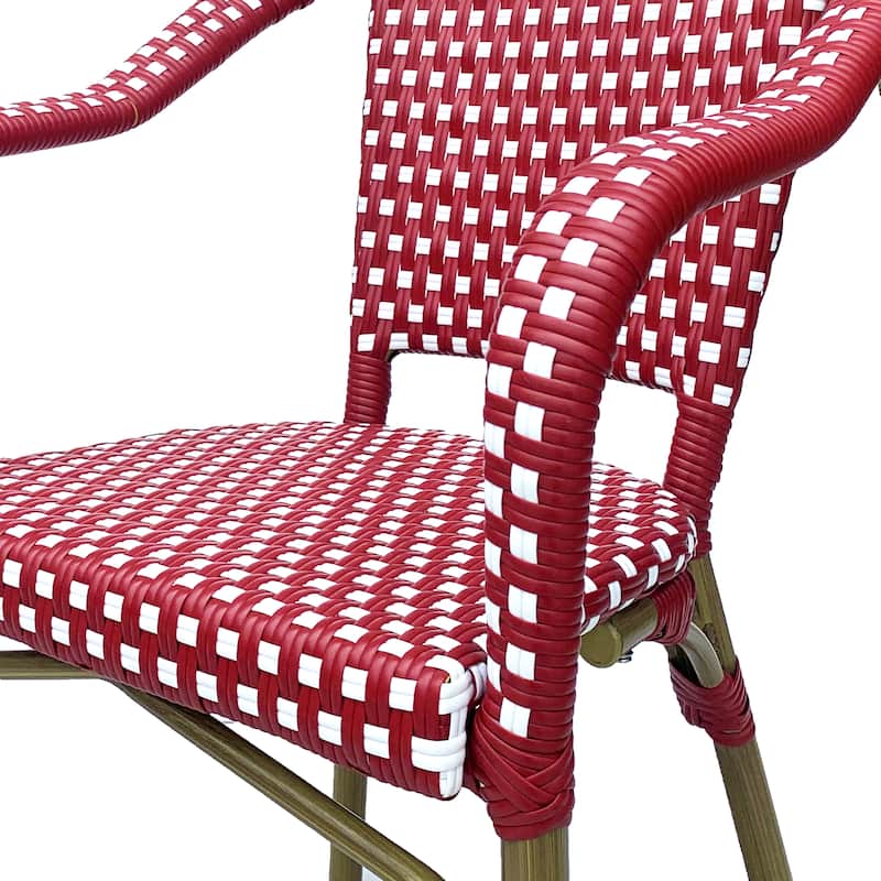 Cecil Outdoor Outdoor Bistro Chairs (Set of 2) by Christopher Knight Home