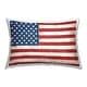 preview thumbnail 1 of 3, Stupell Patriotic American Flag Decorative Printed Throw Pillow Design by Ruane Manning