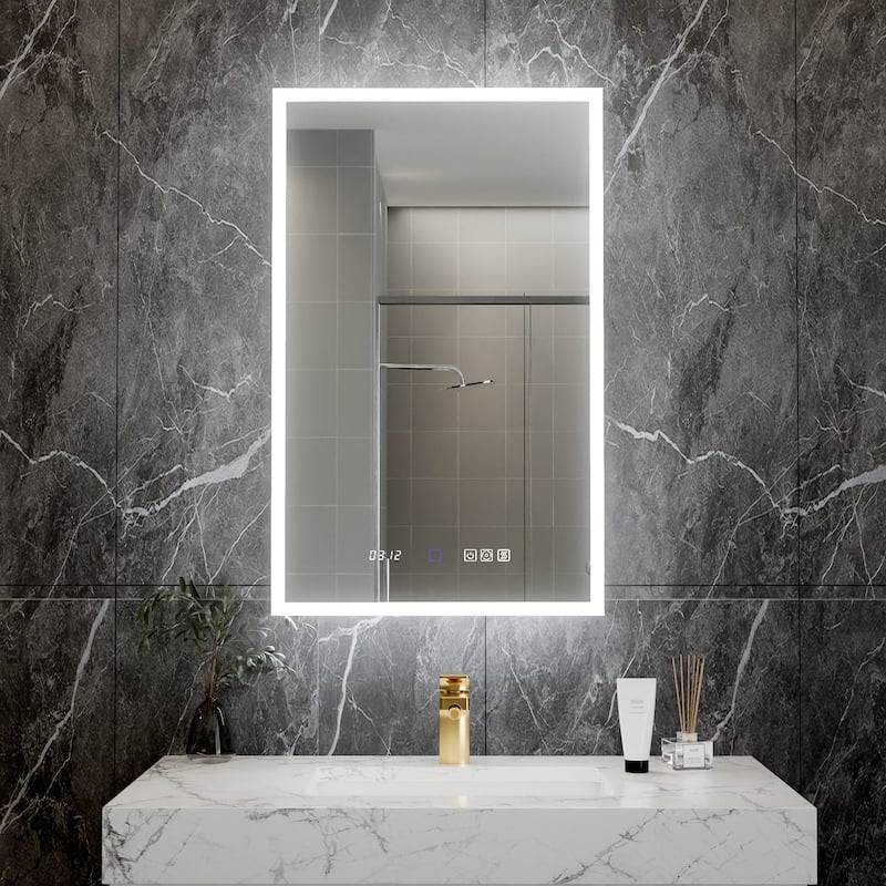 Modland 20x32" LED Recessed or Surface Medicine Cabinet with Mirror - Right Hinge