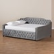 preview thumbnail 9 of 17, Silver Orchid Raag Transitional Contemporary Daybed