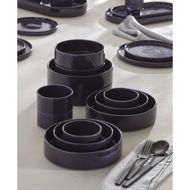 Lenox Modulus 12-Piece Dinnerware Bowl Set - 12-Piece Bowl Set