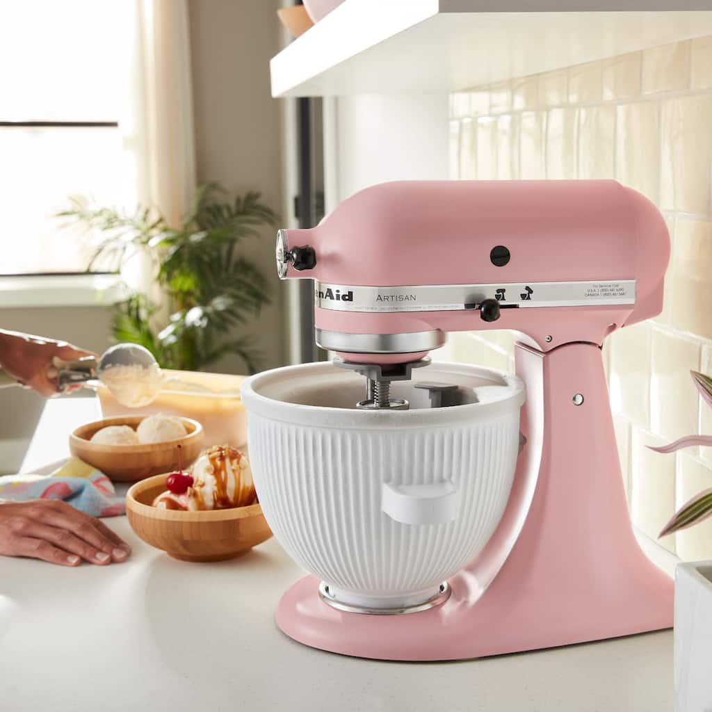 KitchenAid Artisan Series 5 Quart Tilt-Back Head Stand Mixer in Matte Dried Rose