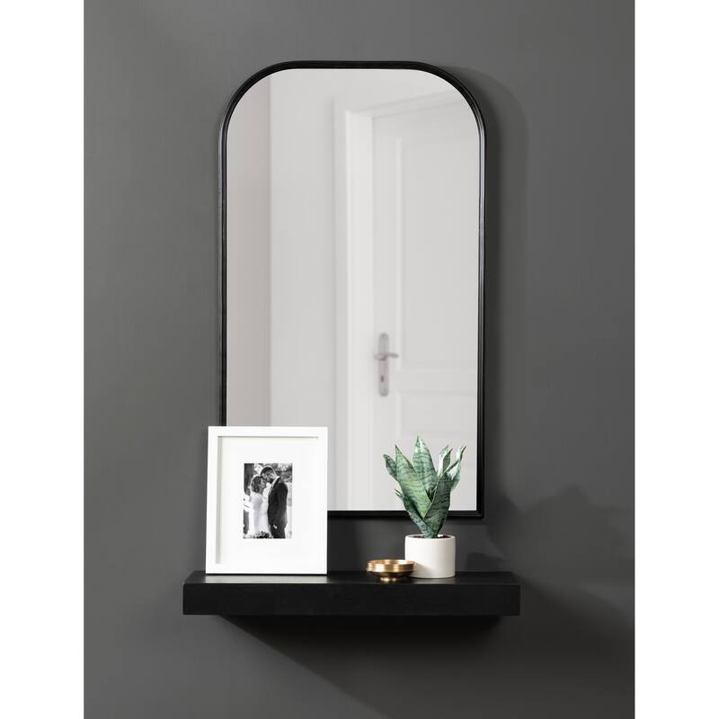 Kate and Laurel Caskill Framed Arch Wall Mirror