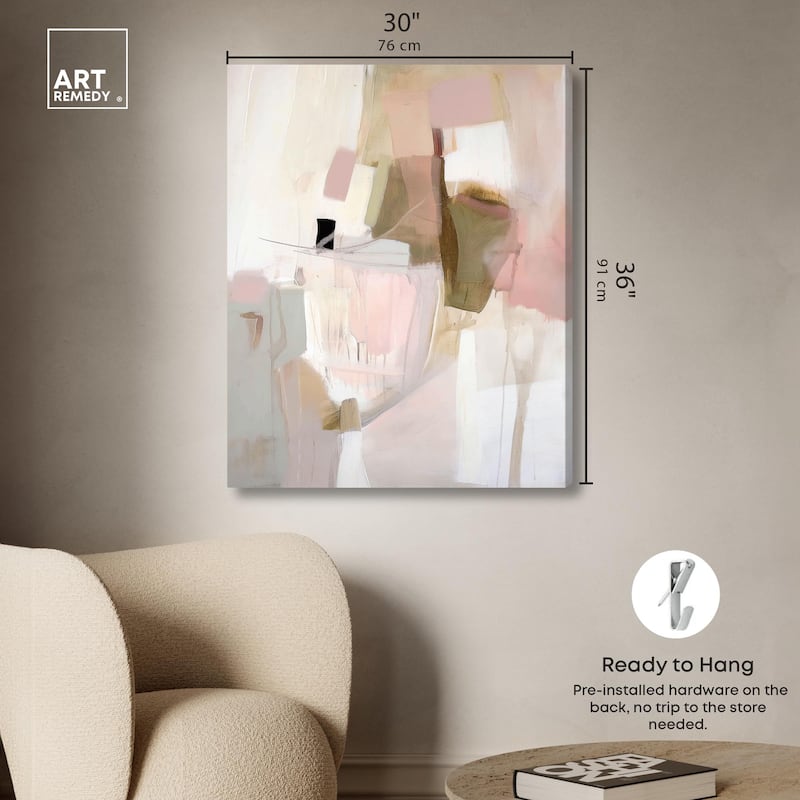 Pigment Flow I Canvas by Art Remedy, Gallery Wrapped