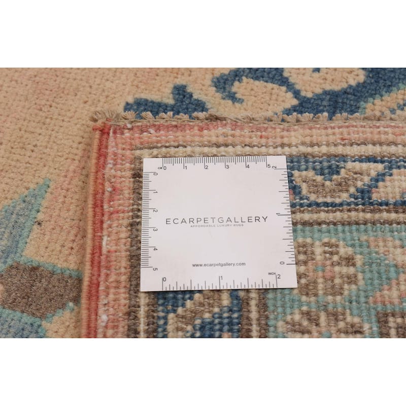 ECARPETGALLERY Hand-knotted Finest Ghazni Copper Wool Rug - 6'7 x 9'10