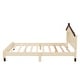 preview thumbnail 31 of 53, Platform Bed with House-shaped Headboard and Motion Activated Night