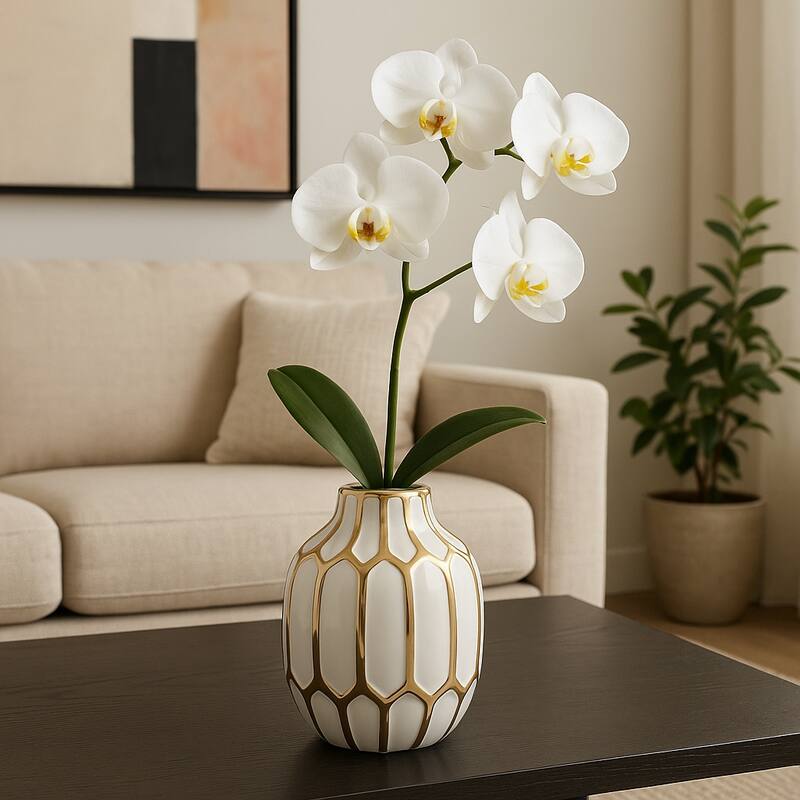 Decorative Ceramic Bud Modern Decorative Vase