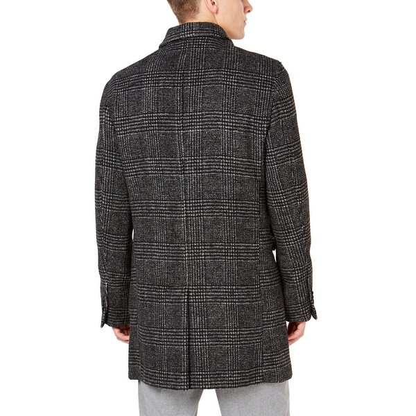 michael kors men's collin slim fit raincoat