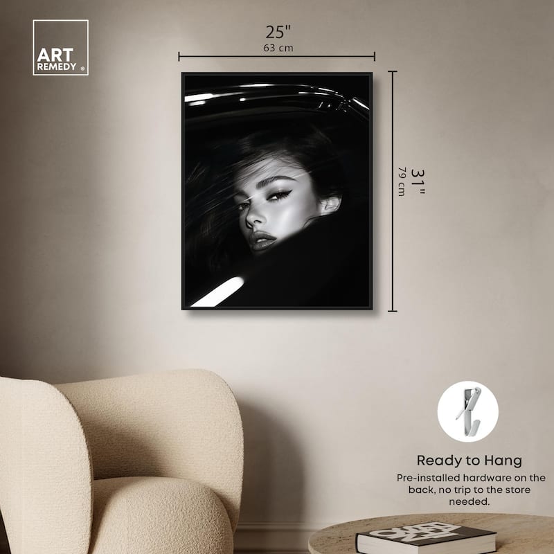 Depth of Her Eyes Canvas by Art Remedy