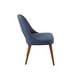 preview thumbnail 33 of 49, INK+IVY Nola Upholstered Dining Side Chairs with Cutout Back design (Set of 2)