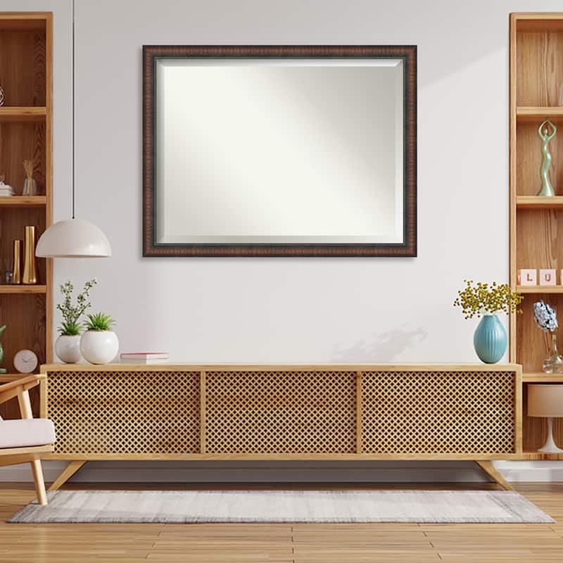 Caleb Brown Beveled Framed Wall Mirror - Caleb Brown