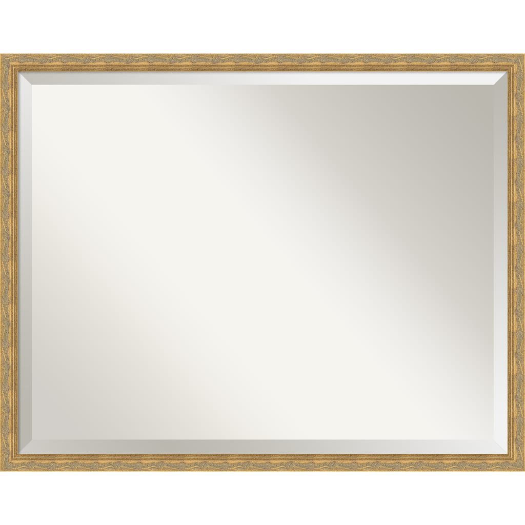 Mila Beveled Wood Framed Wall Mirror
