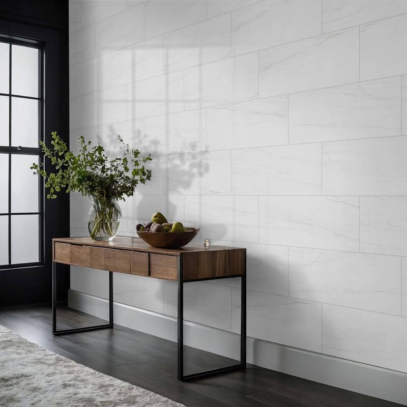 Ackland AKNPTZOL12X24P-CA Zola - 12" x 24" Porcelain Solid Floor and