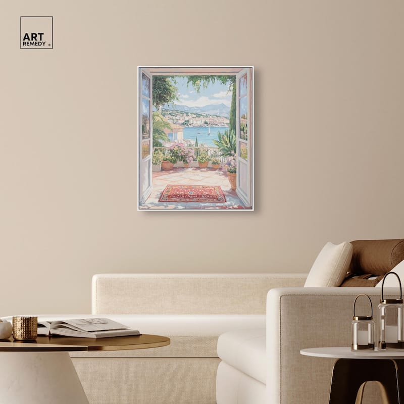 Room with a View Canvas by Art Remedy
