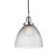 Option Polished Chrome / Clear Halophane