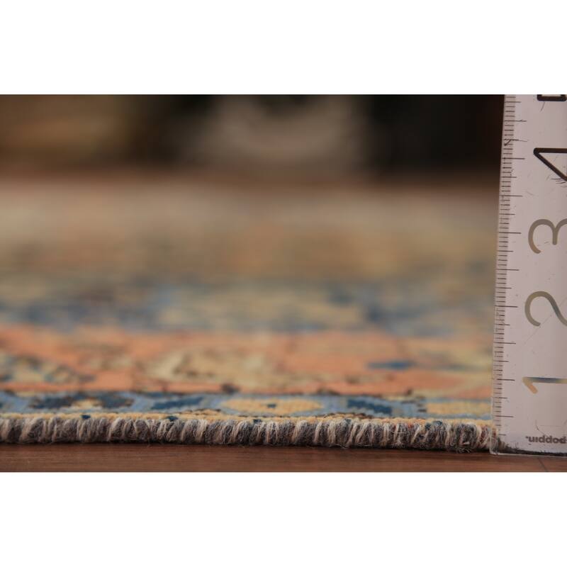 Orange Bakhtiari Persian Area Rug Hand-Knotted Wool Carpet - 6'8"x 9'9"