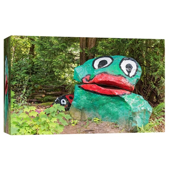 PTM Images 9-102207 PTM Canvas Collection 8" x 10" - "Duck Monument" Giclee Forests Art Print on Canvas