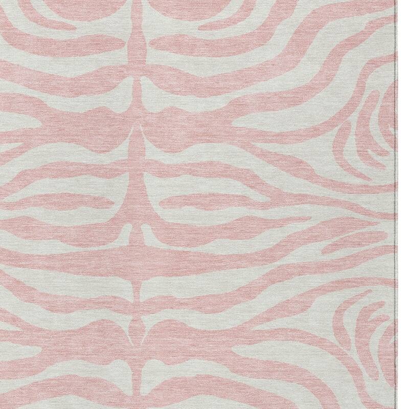 HomeRoots Animal Print Transitional Rectangle Outdoor Rug