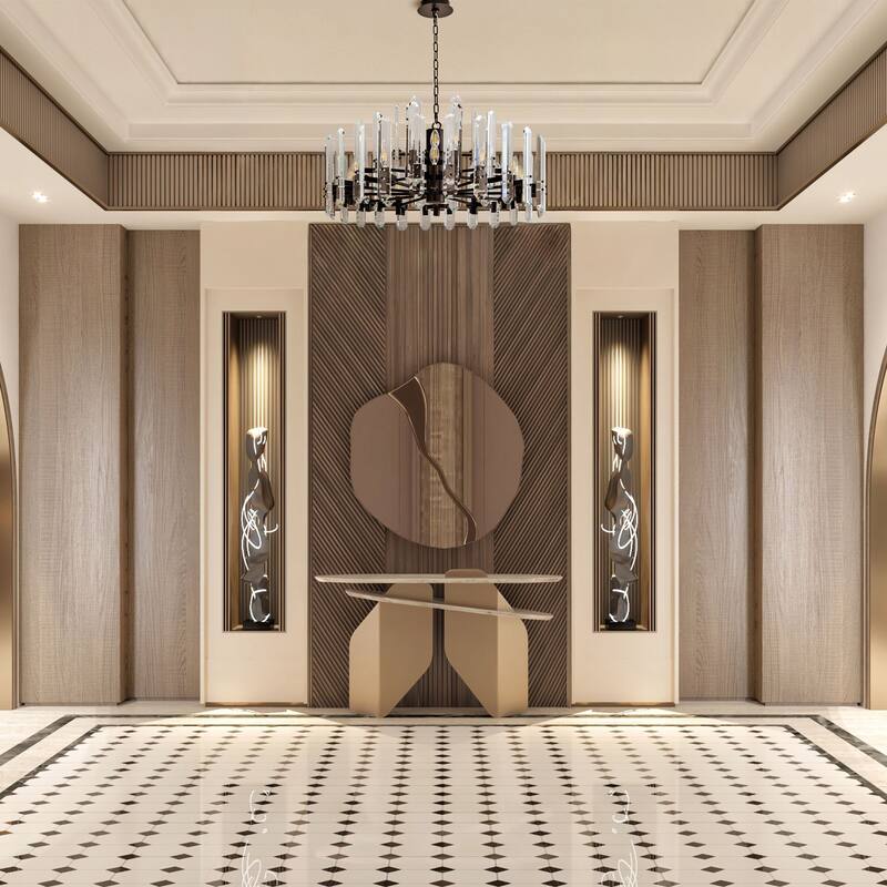 KAYLA 24- 54in Modern Luxury Crystal Chandelier Lighting - LED Ceiling Light Fixture