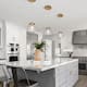 Modern Glass Mini Pendant Lights Brass Gold Kitchen Island Ceiling Lights