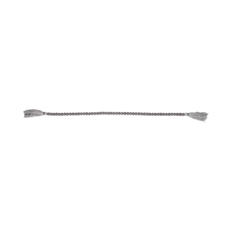 45"Lx1" Diameter Wood Beads, Bohemian Macrame Wall Decor and Home Accent for Living Rooms, Bedrooms - 45" x 1" x 1"
