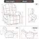preview thumbnail 6 of 21, Mcombo Small Sized Power Lift Recliner Chair with Massage and Heat, USB Ports, Faux Leather 7409