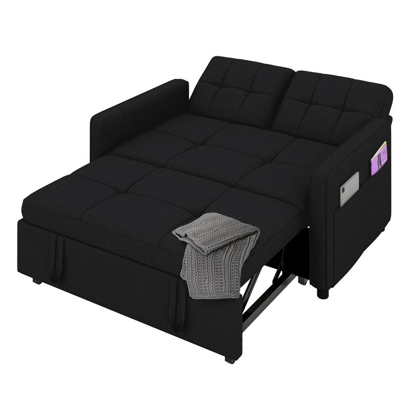 Moasis 3 IN 1 Sleeper Sofa Bed, Pull Out Chair Sofa