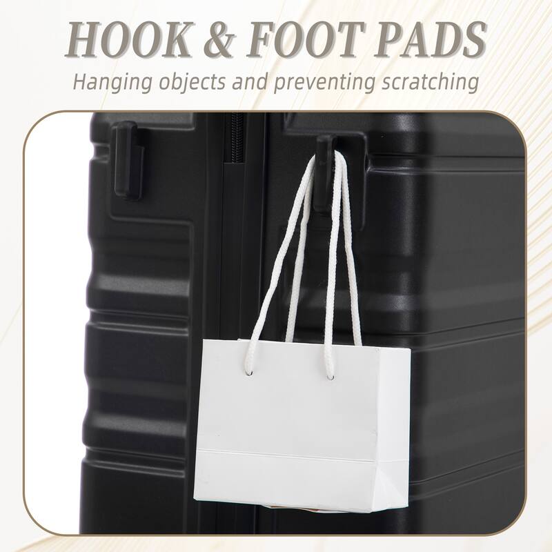 Fashion Luggage Lightweight Luggage, 3-Piece Set with Universal Wheels and Telescopic Handle, for Boarding and Travel