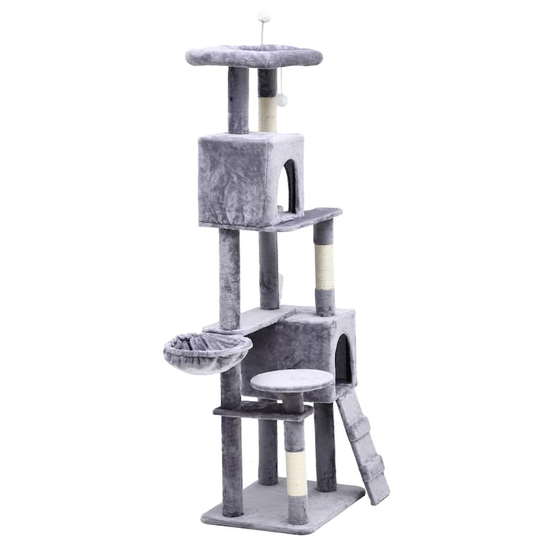 Moasis 71"H Velvet Cat Tree