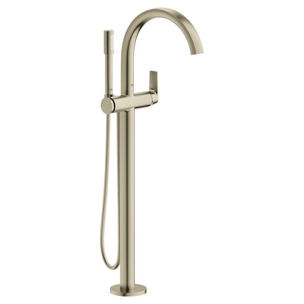 Grohe 29 302 Defined Free Standing Tub Filler with Built-In Diverter and Hand Shower