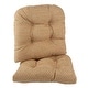 preview thumbnail 27 of 28, Klear Vu Raindrops Dining Chair Cushion Set, (Set of 2) Natural