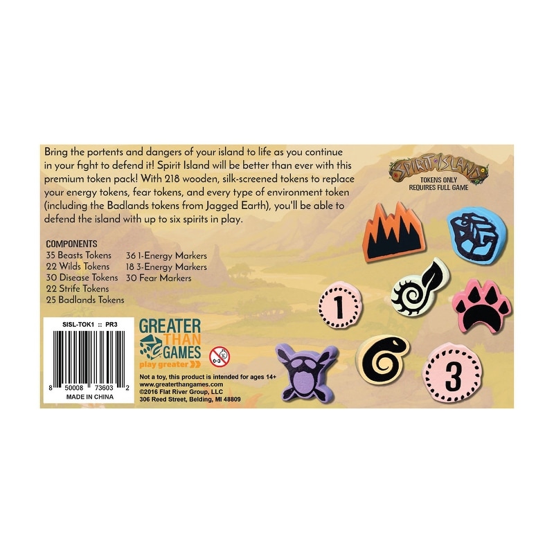 Spirit Island: Premium Token Pack - Bed Bath & Beyond - 40894256