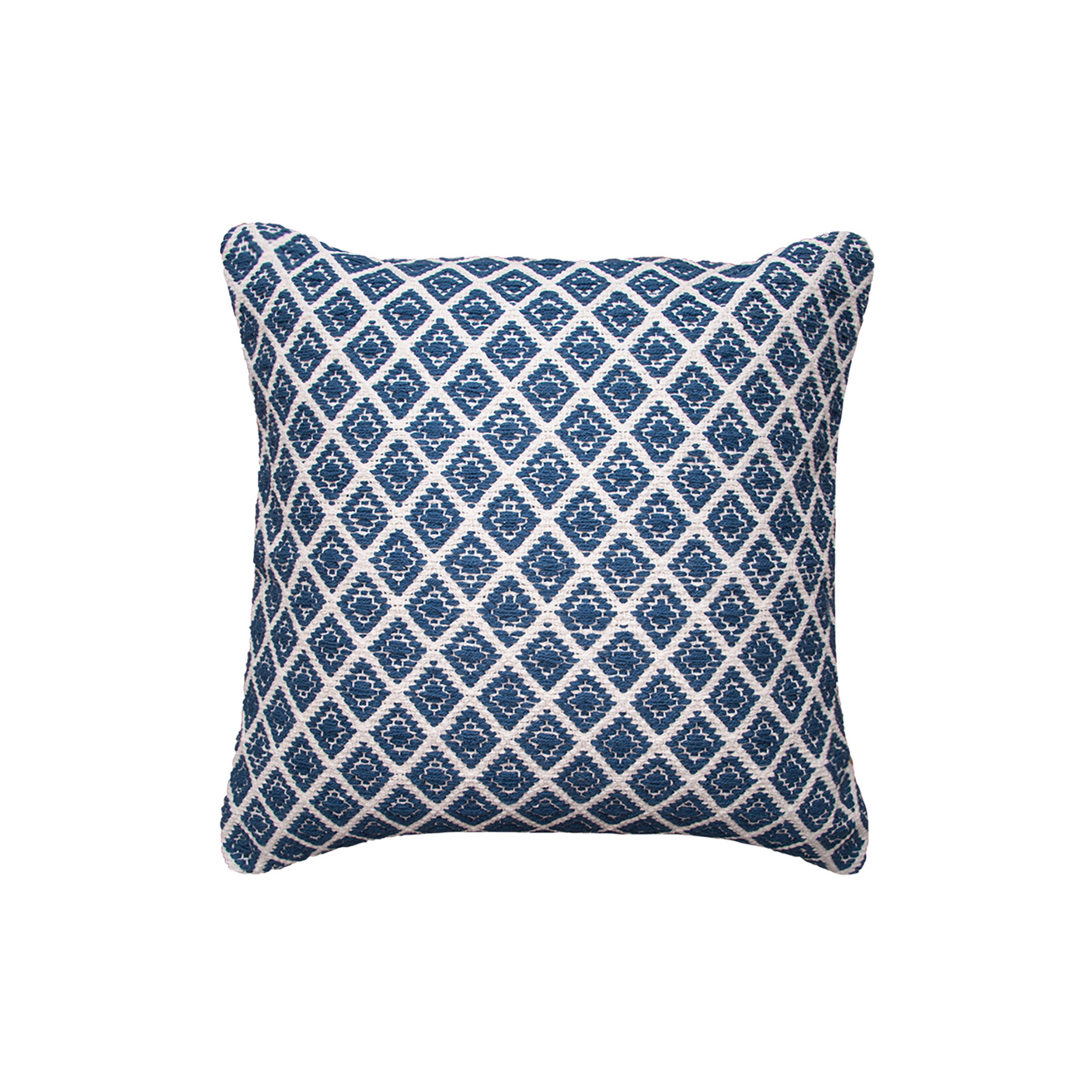 Blue geometric throw pillows outlet